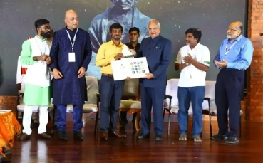 Mahatma Gandhi Award by then                                         Hon’ble Governor of Tamil Nadu- Mr. Banwarilal Purohit